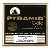 PYRAMID/Gold���쥭��  Chrome Nickel Flat Wound Strings��EG-Gold�ˡڥԥ�ߥåɡ�