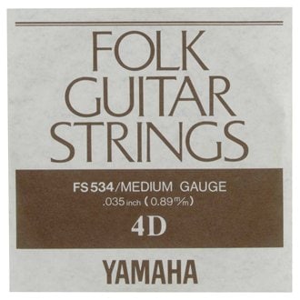 YAMAHA FS-534(4D) アコースティック弦/フォーク弦 バラ〈ヤマハ