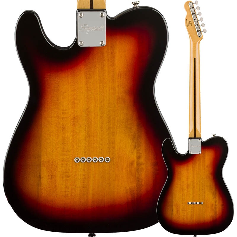 Squier by Fender Classic Vibe '70s Telecaster Custom Maple Fingerboard 3-Color Sunburst�ڥ����磻�䡼��