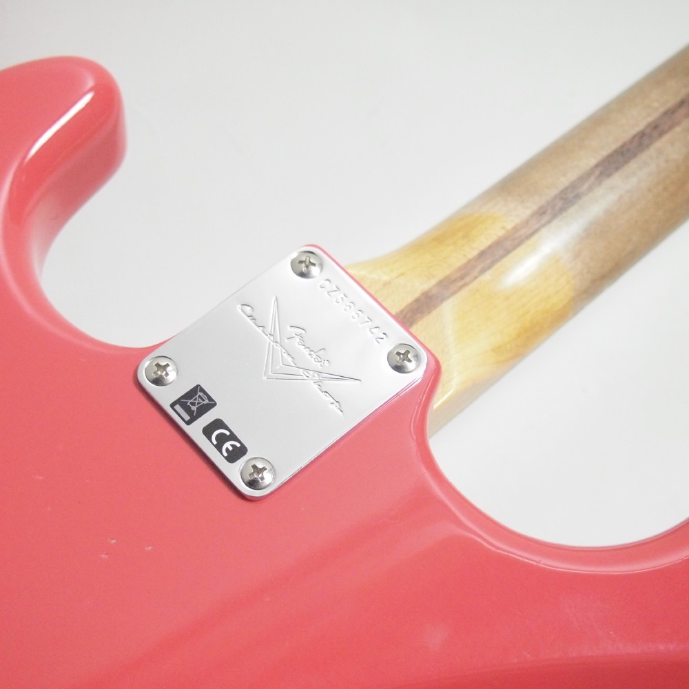 Fender Custom Shop 1961 Stratocaster journeyman Relic Faded Fiesta Red S/N CZ586742 3.28kg�ҥե��������