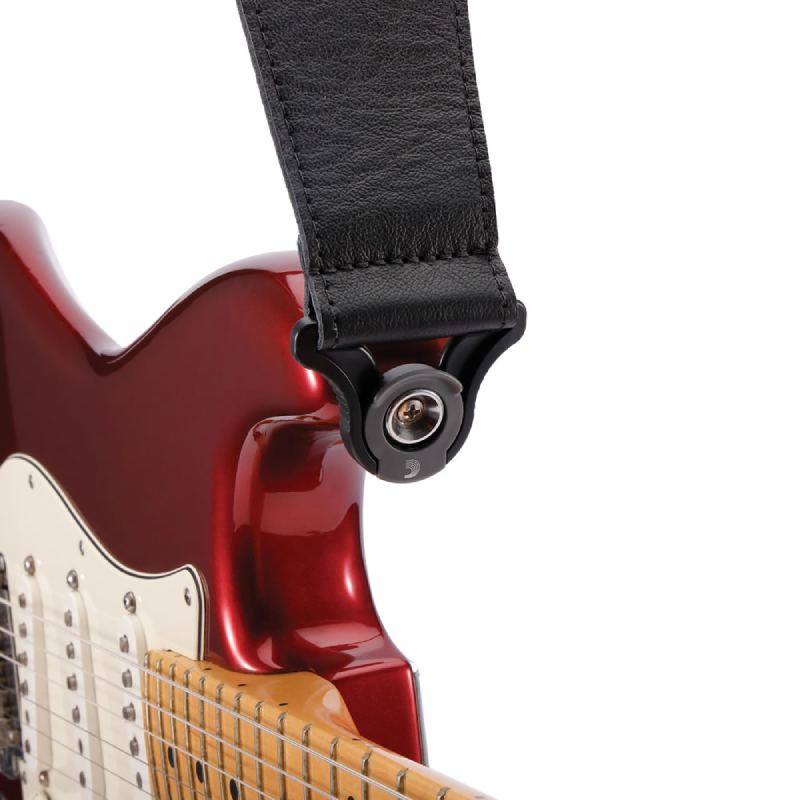 D'Addario 30BAL00 Black Comfort Leather Auto Lock Guitar Strap ������/�١����ѥ��å����ȥ�åסҥ����ꥪ��