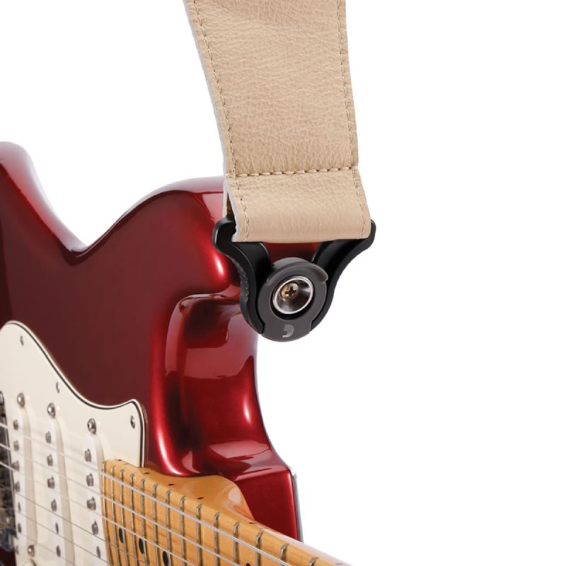 D'Addario 30BAL01 Tan Comfort Leather Auto Lock Guitar Strap ������/�١����ѥ��å����ȥ�åסҥ����ꥪ��