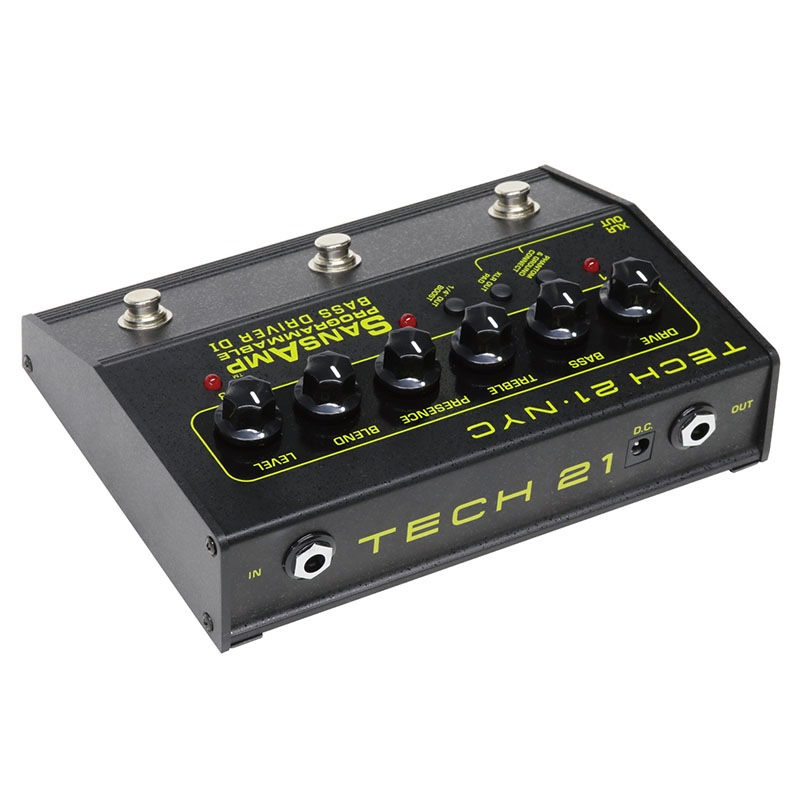 TECH21 SansAmp PROGRAMMABLE BASS DRIVER DI PBDR ���󥺥����