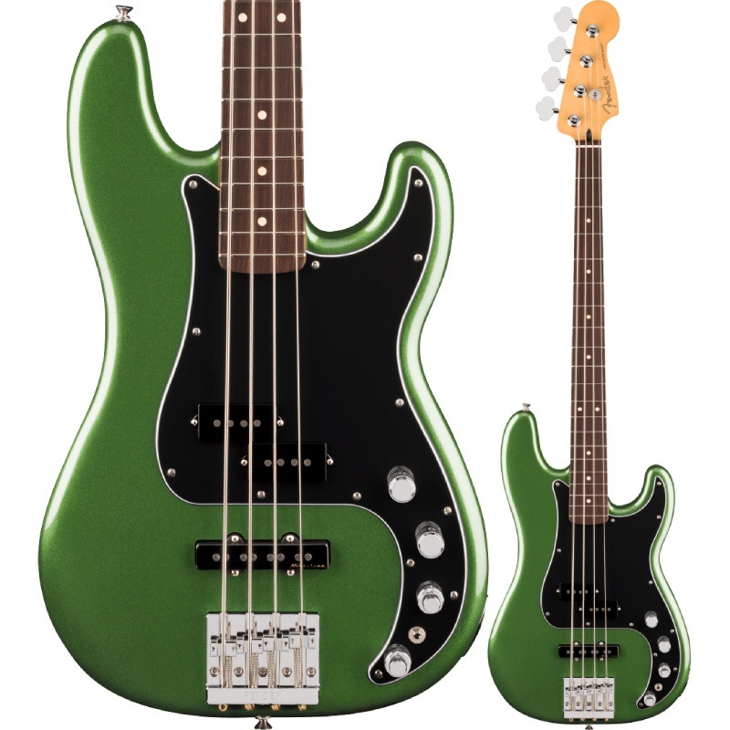 Fender Player II Modified Active Precision Bass, Rosewood Fingerboard, Harvest Green Metallic�ҥե������MEX�ץ쥷�����١�����