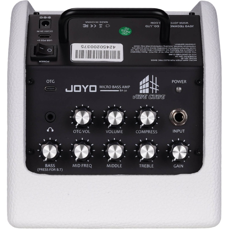JOYO BA-30 VIBE CUBE (WHT) �����١�������� ���硼�衼 Bluetooth+OTG�����ǥ���I/F���
