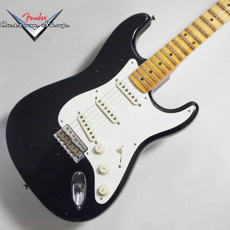 Fender Custom Shop 1956 Stratocaster Journeyman Relic, Maple Neck, Aged Black