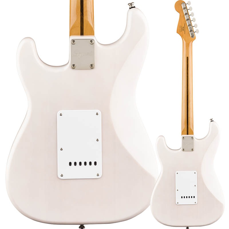 Squier by Fender Classic Vibe '50s Stratocaster, Maple Fingerboard, White Blonde�ڥ����磻�� �ե���������ȥ�ȥ��㥹������