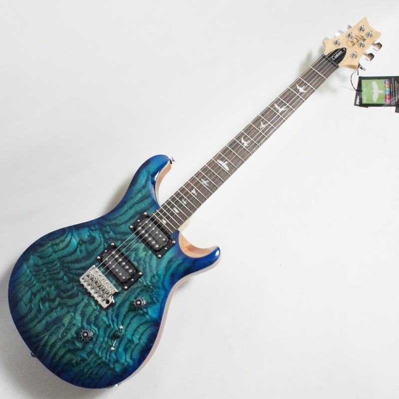 PRS SE Custom 24 Burled Ash Limited Edition Lake Blue ������ ���쥭������ 2025�ҥݡ���꡼�ɥ��ߥ���