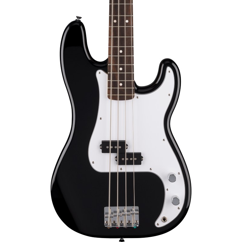 Fender Standard Precision Bass, Laurel Fingerboard, White Pickguard, Black�ҥե������/�ץ쥷�����١�����