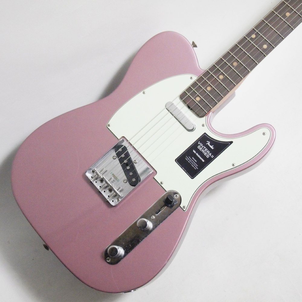 Fender Limited Edition Vintera II Road Worn '60s Telecaster, Rosewood Fingerboard, Burgundy Mist Metallic 3.47kg�ҥե������ �ƥ쥭�㥹������