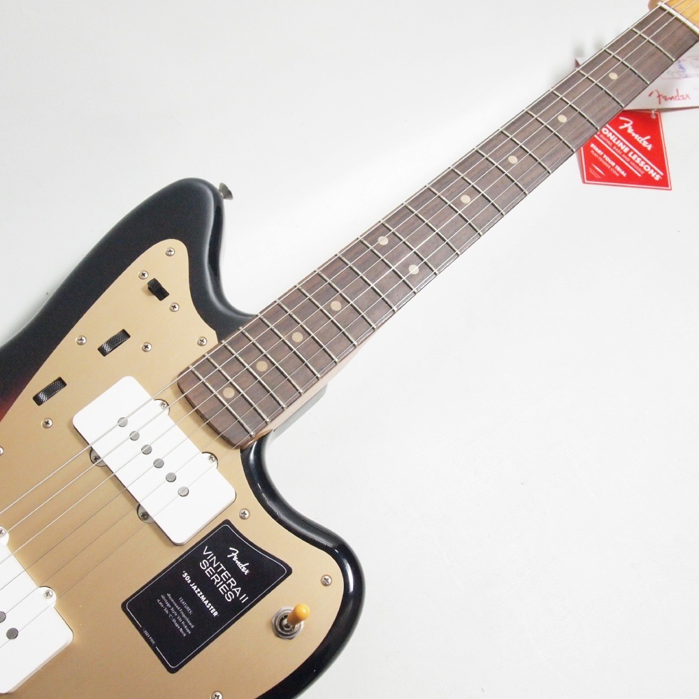 Fender Limited Edition Vintera II Road Worn '50s Jazzmaster, Rosewood Fingerboard, 3-Color Sunburst 3.62kg �ե������