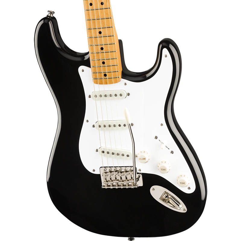 Squier by Fender Classic Vibe '50s Stratocaster, Maple Fingerboard, Black�ڥ����磻�� �ե���������ȥ�ȥ��㥹������
