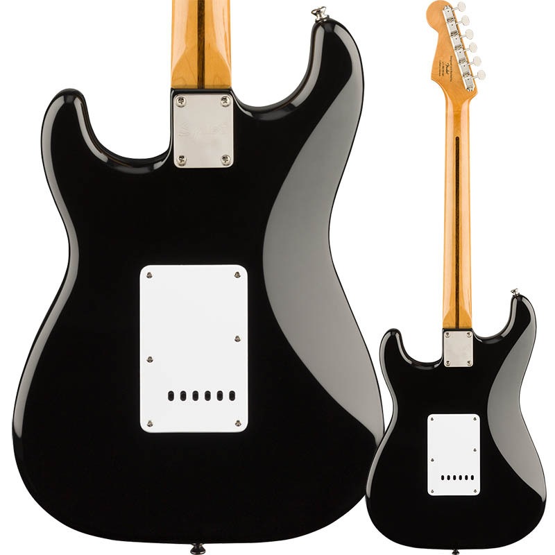 Squier by Fender Classic Vibe '50s Stratocaster, Maple Fingerboard, Black�ڥ����磻�� �ե���������ȥ�ȥ��㥹������
