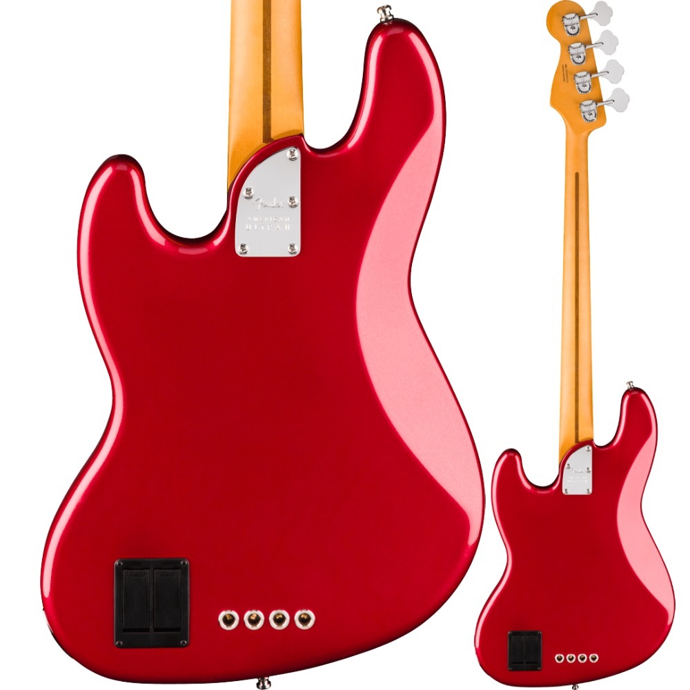 Fender American Ultra II Jazz Bass, Maple Fingerboard, Sinister Red�ҥե������USA���㥺�١�����