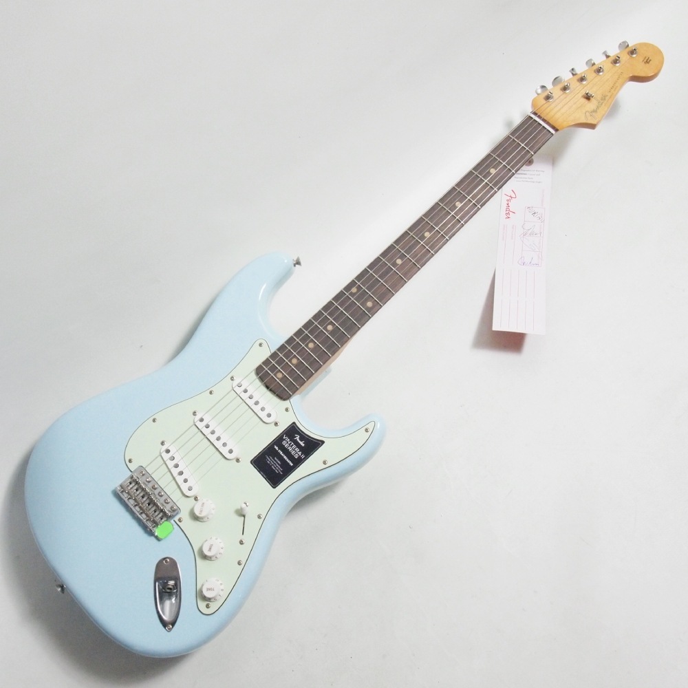 �ǽ����� !  Fender Limited Edition Vintera II Road Worn '60s Stratocaster, Rosewood Fingerboard, Sonic Blue 3.39kg�ҥե��������