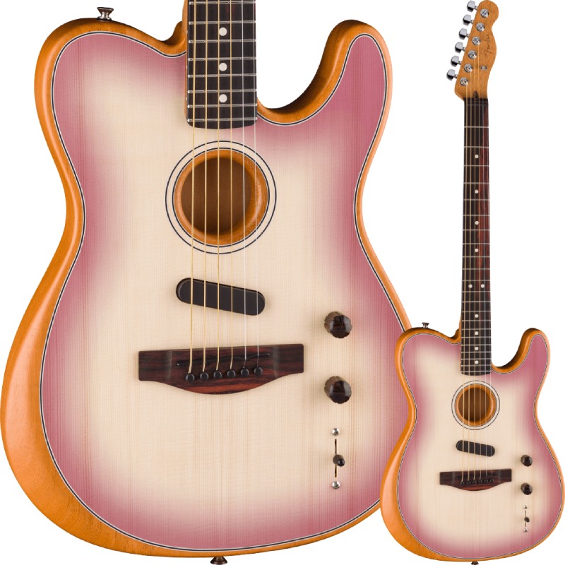 Fender FSR Acoustasonic Player Telecaster, Rosewood Fingerboard, Burgundy Burst �����ʡҥե��������