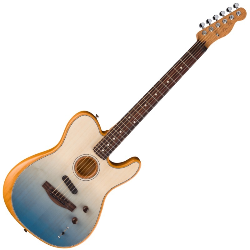 Fender FSR Acoustasonic Player Telecaster, Rosewood Fingerboard, Sapphire Blue Fade �����ʡҥե��������