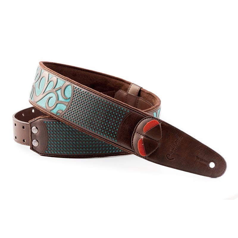 Righton! STRAPS NASHVILLE TEAL ギター/ベース用ストラップ