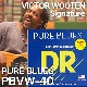 DR PBVW-40 ١ VICTOR WOOTEN SIGNATURE GAGE åƥ ͥ㡼