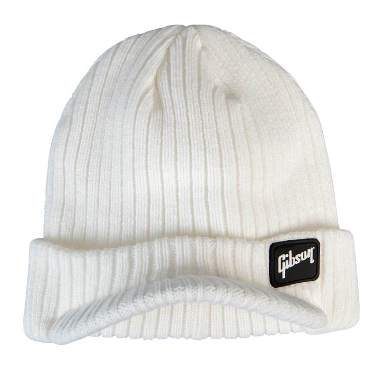 GIBSON Radar Knit Beanie, White G-BEANIE4 �ĥ��դ��˥å�˹�ҥ��֥����