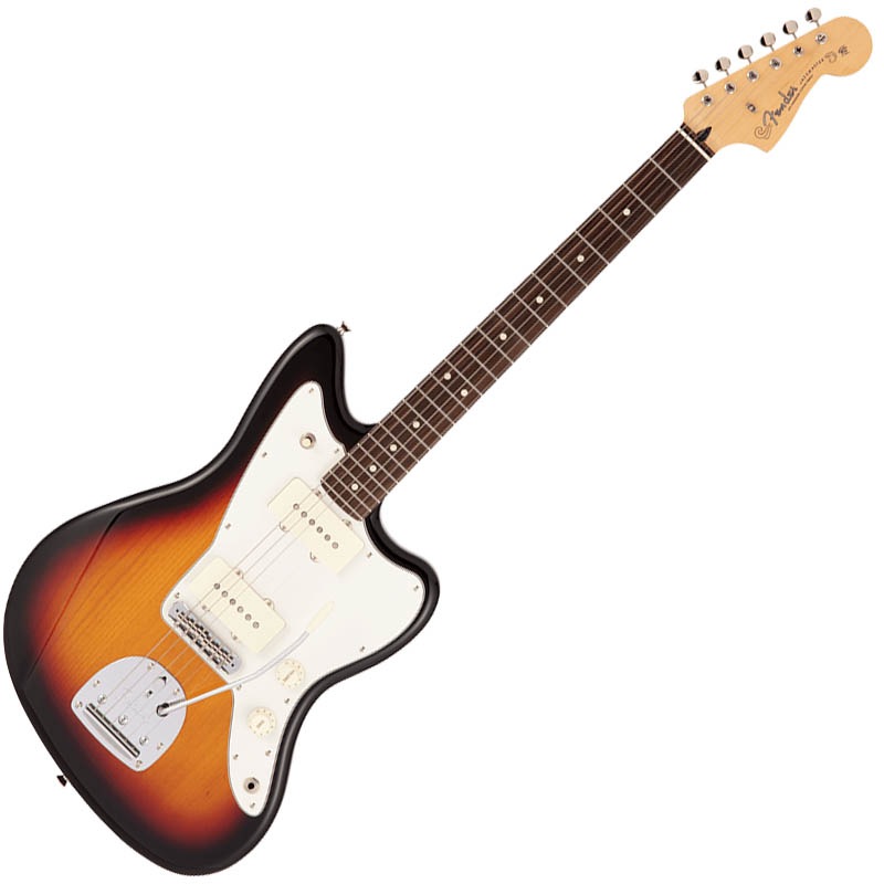 Fender Made in Japan Hybrid II Jazzmaster, Rosewood Fingerboard, 3-Color Sunburst�ڥե������JAPAN��