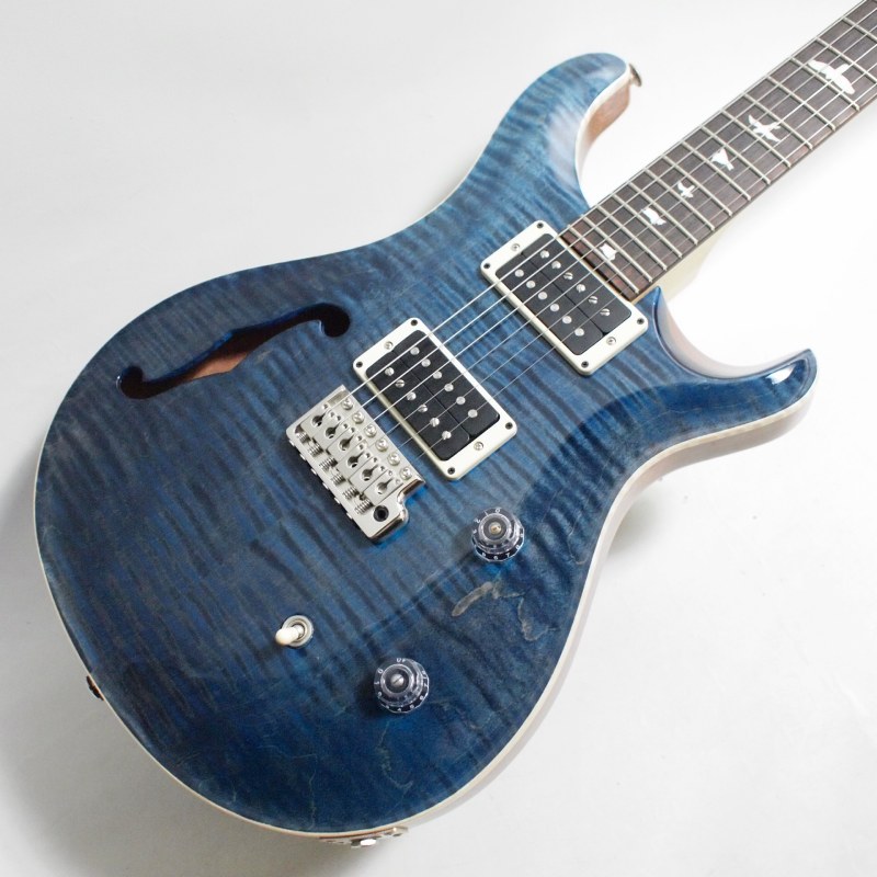 �����ȥ�å� PRS Paul Reed Smith CE 24 Semi-Hollow BM Blue Matteo ���쥭������ 22ǯ��ǥ��S/N 0344762/3.04kg�� �ҥݡ���꡼�ɥ��ߥ���