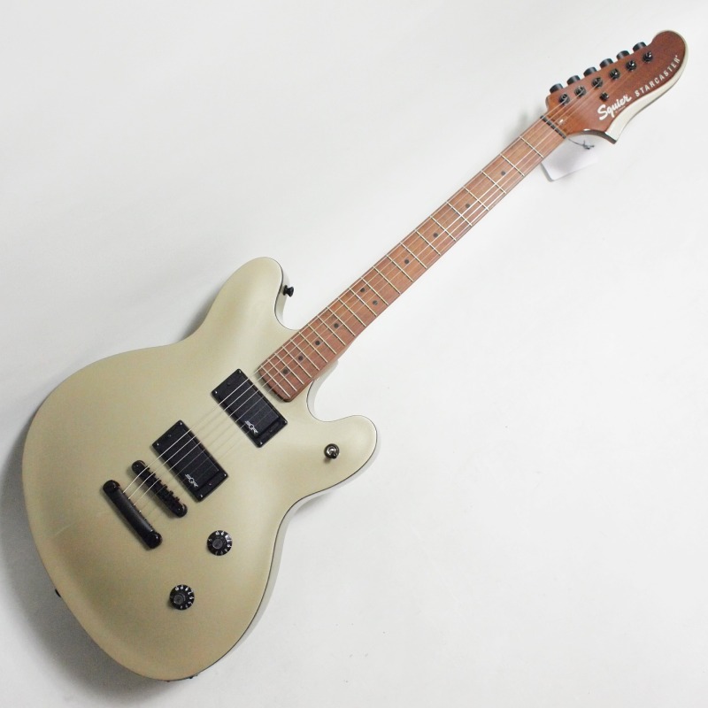 Squier by Fender Contemporary Active Starcaster, Roasted Maple Fingerboard, Shoreline Gold�ҥ����磻�� �ե��������