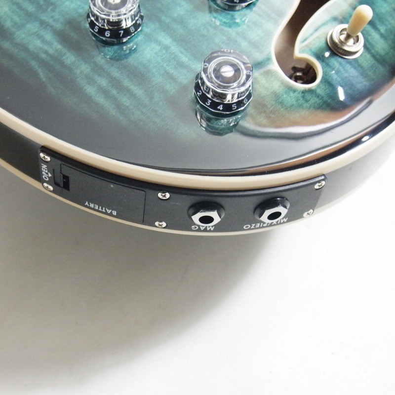 PRS SE Hollowbody II Piezo Peacock Blue 2025 ���쥭������ 2.72kg�ҥݡ���꡼�ɥ��ߥ���