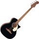 Fender California Deluxe Kingman Bass CE, Walnut Fingerboard, Black ���쥢���١��� �ե������