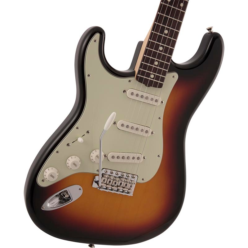 Fender Made in Japan Traditional 60s Stratocaster, Left-Handed, Rosewood Fingerboard, 3-Color Sunburst�ڥե����������ѥ󥹥ȥ�ȥ��㥹������