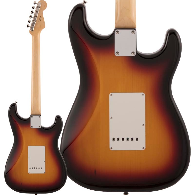 Fender Made in Japan Traditional 60s Stratocaster, Left-Handed, Rosewood Fingerboard, 3-Color Sunburst�ڥե����������ѥ󥹥ȥ�ȥ��㥹������