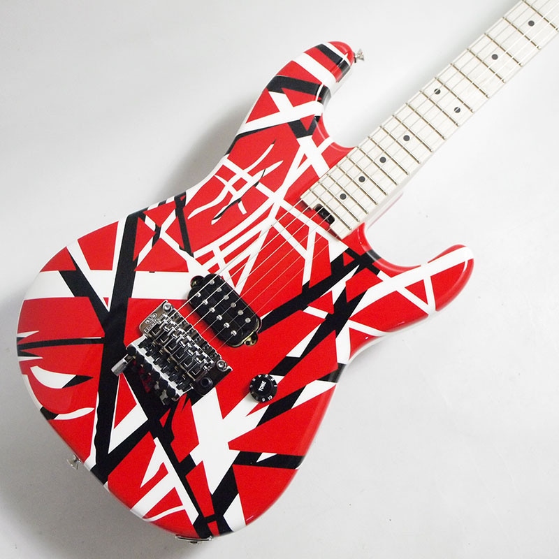 EVH Striped Series Red with Black Stripes エディ・ヴァン