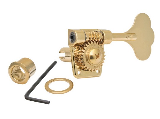 GOTOH Bass MACHINE HEAD RES-O-LITE GB528 Gold 〈ゴトー〉 | パーツ