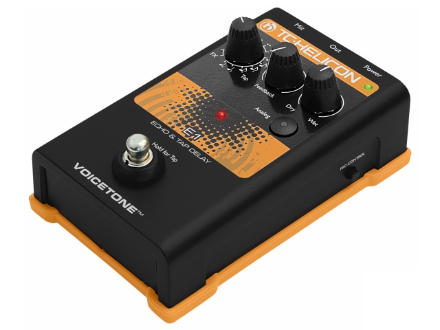 TC-Helicon/ボーカル用エフェクター VoiceTone E1 エコー&タップ