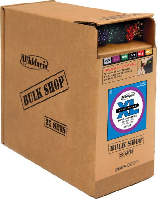D'addario/���쥭�� EXL120-B25 Super Light .009~.042��BULK SHOP/25���åȡӡҥ����ꥪ��
