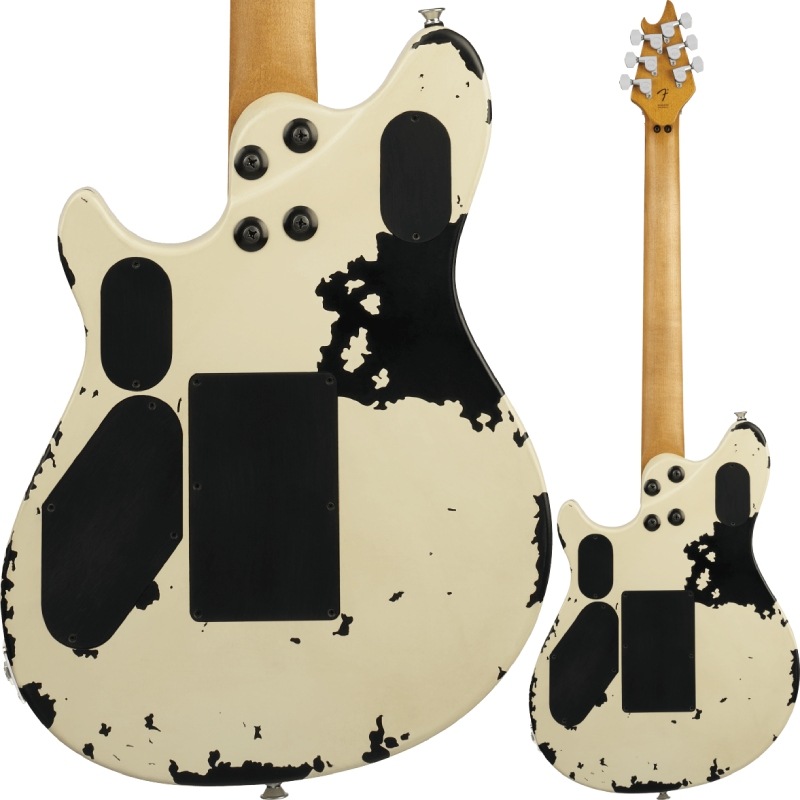 EVH Limited Edition Wolfgang Special Striped Series, Ebony Fingerboard, Distressed Ivory ���ǥ��������󡦥إ���� ���쥭������