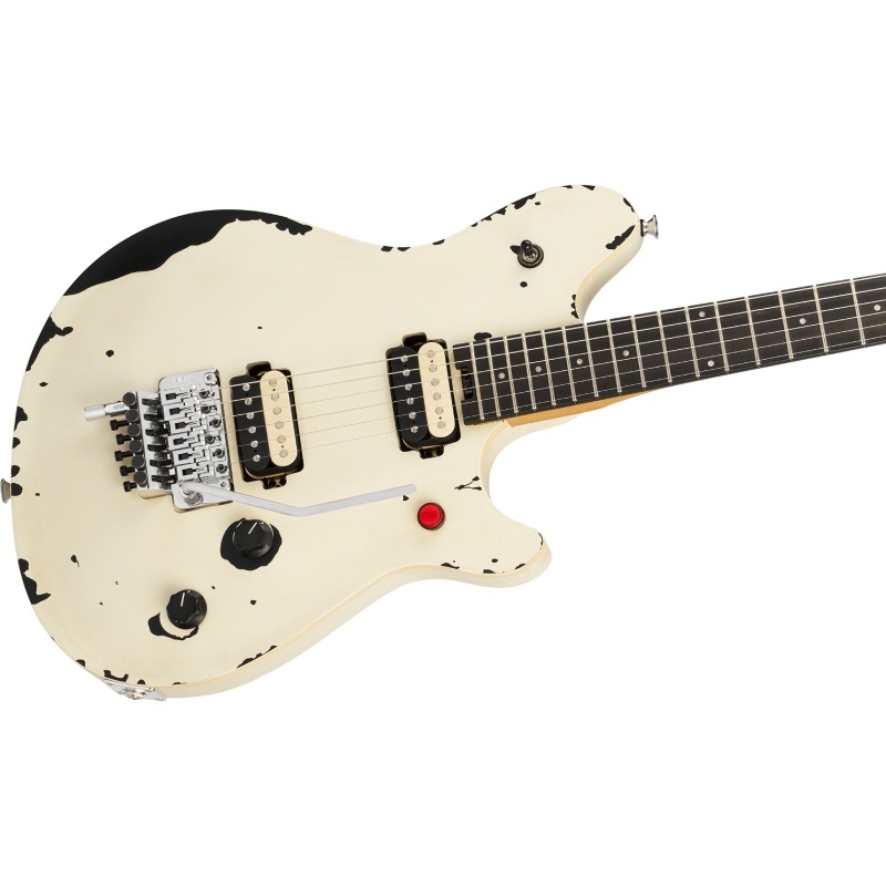 EVH Limited Edition Wolfgang Special Striped Series, Ebony Fingerboard, Distressed Ivory ���ǥ��������󡦥إ���� ���쥭������