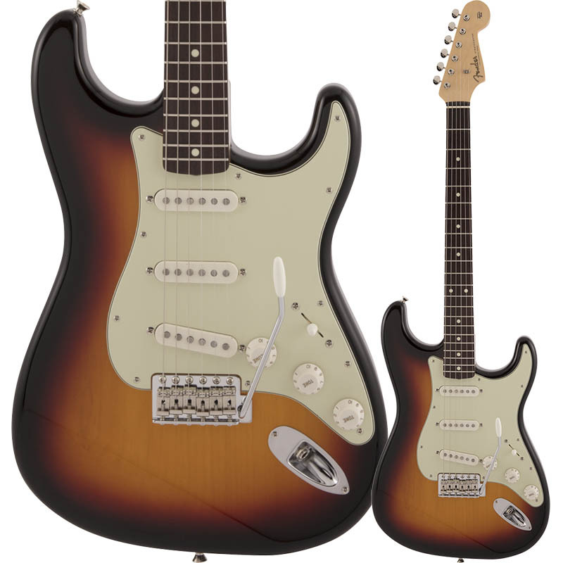 Fender Made in Japan Traditional 60s Stratocaster, Rosewood Fingerboard, 3-Color Sunburst�ҥե������JAPAN�ӡڥ��ȥ�ȥ��㥹������