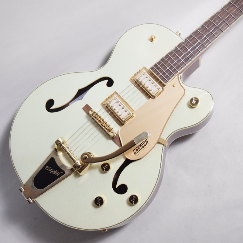 GRETSCH G5420TG Electromatic Pristine LTD Hollow Body Single-Cut with Bigsby, Laurel Fingerboard, White Gold ����å�
