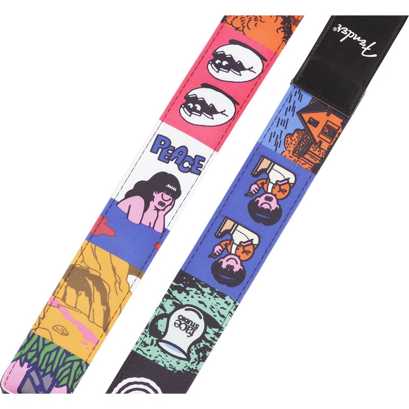 Fender Art Canvas Strap FACE ���������ȥ�åסҥե��������