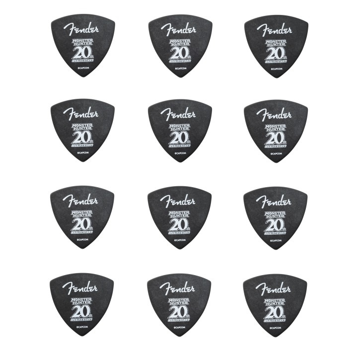 Fender Monster Hunter Collaboration Picks Rathalos ������ѥå�4������ �ԥå��ҥե��������