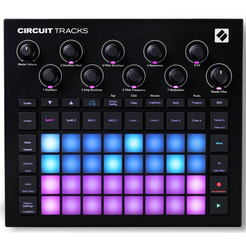 novation Circuit Tracks グループボックス【ノベーション