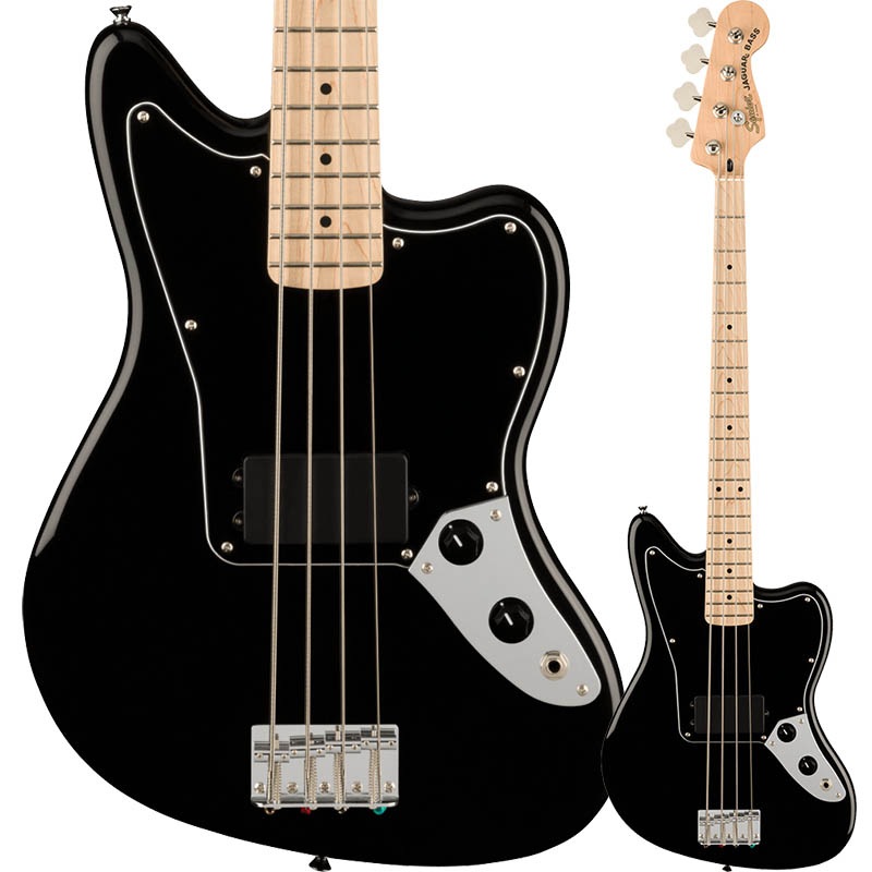 Squier by Fender Affinity Series Jaguar Bass H Maple Fingerboard Black 㥬١ڥ磻 ե 