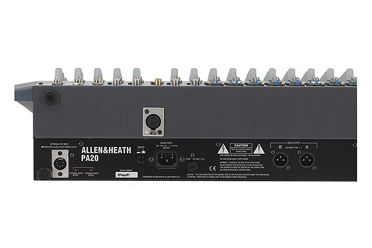 ALLEN & HEATH/Small Format Live Sound Consoles PA20【アレン