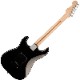 Squier by Fender Squier Sonic Stratocaster HSS, Maple Fingerboard, Black Pickguard, Black�ҥ����磻�� �ե��������