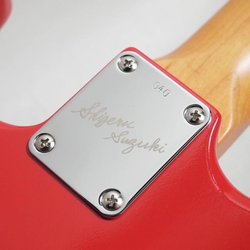 Fender Limited, Shigeru Suzuki Stratocaster, Fiesta Red ������ S/N 040 3.46kg