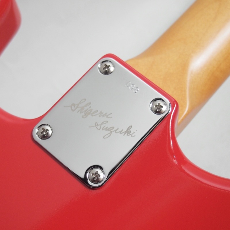 Fender Limited, Shigeru Suzuki Stratocaster, Fiesta Red ������ S/N 098 3.50kg