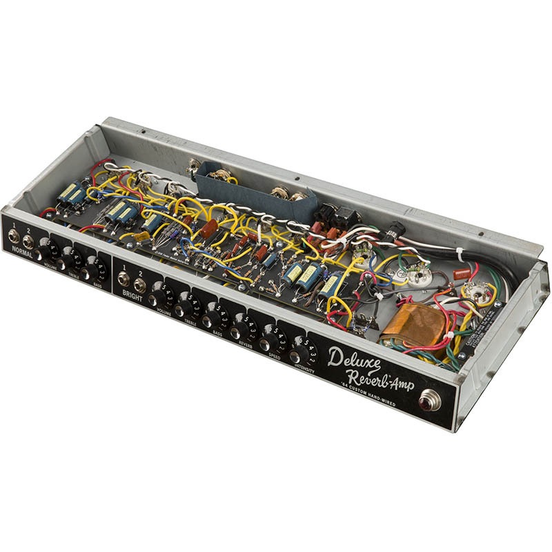 Fender 64 Custom Deluxe Reverb �ϥ�ɥ磻�䡼�� �ե���塼�� ����������ܥ���סڥե��������