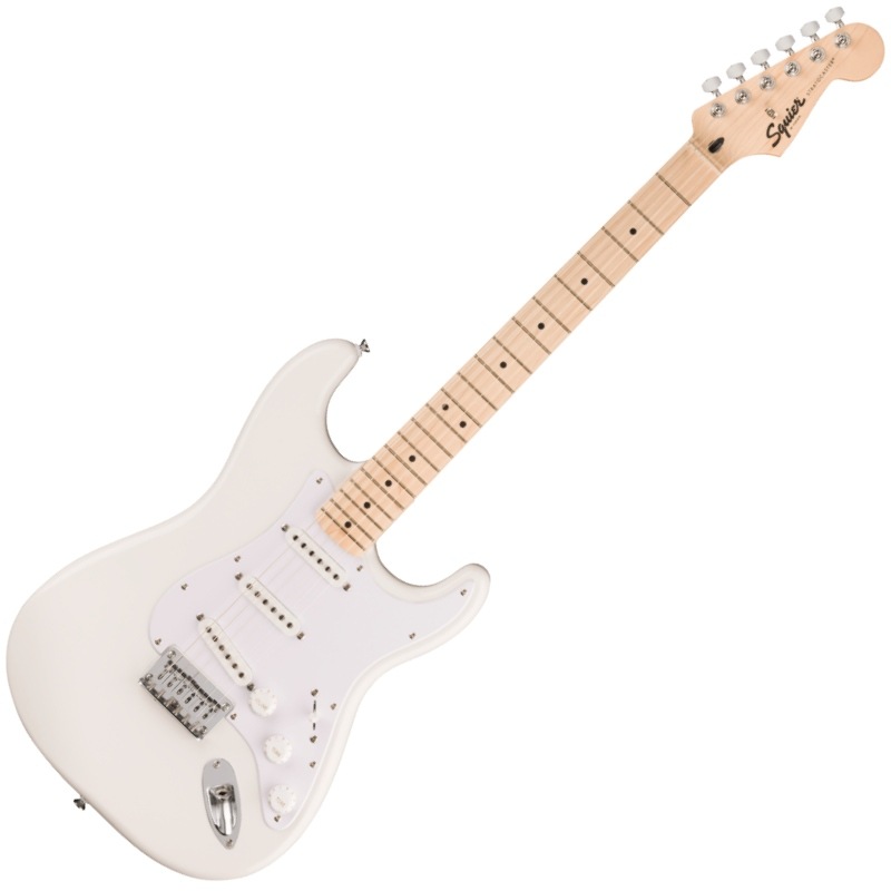 Squier by Fender Squier Sonic Stratocaster HT, Maple Fingerboard, White Pickguard, Arctic Whiteҥ磻 ե