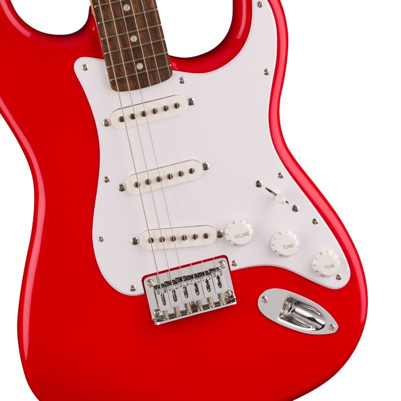 Squier by Fender Squier Sonic Stratocaster HT, Laurel Fingerboard, White Pickguard, Torino Red�ҥ����磻�� �ե��������